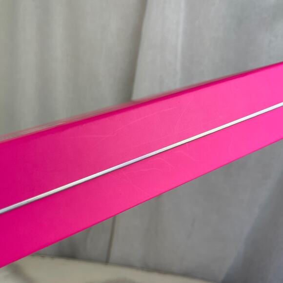 Victoria’s Secret PINK Gift Display Decor Storage Box Silver Holographic Logo - Picture 16 of 16